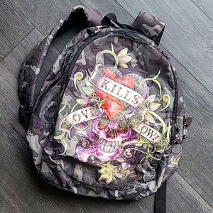Ed Hardy Bookbag